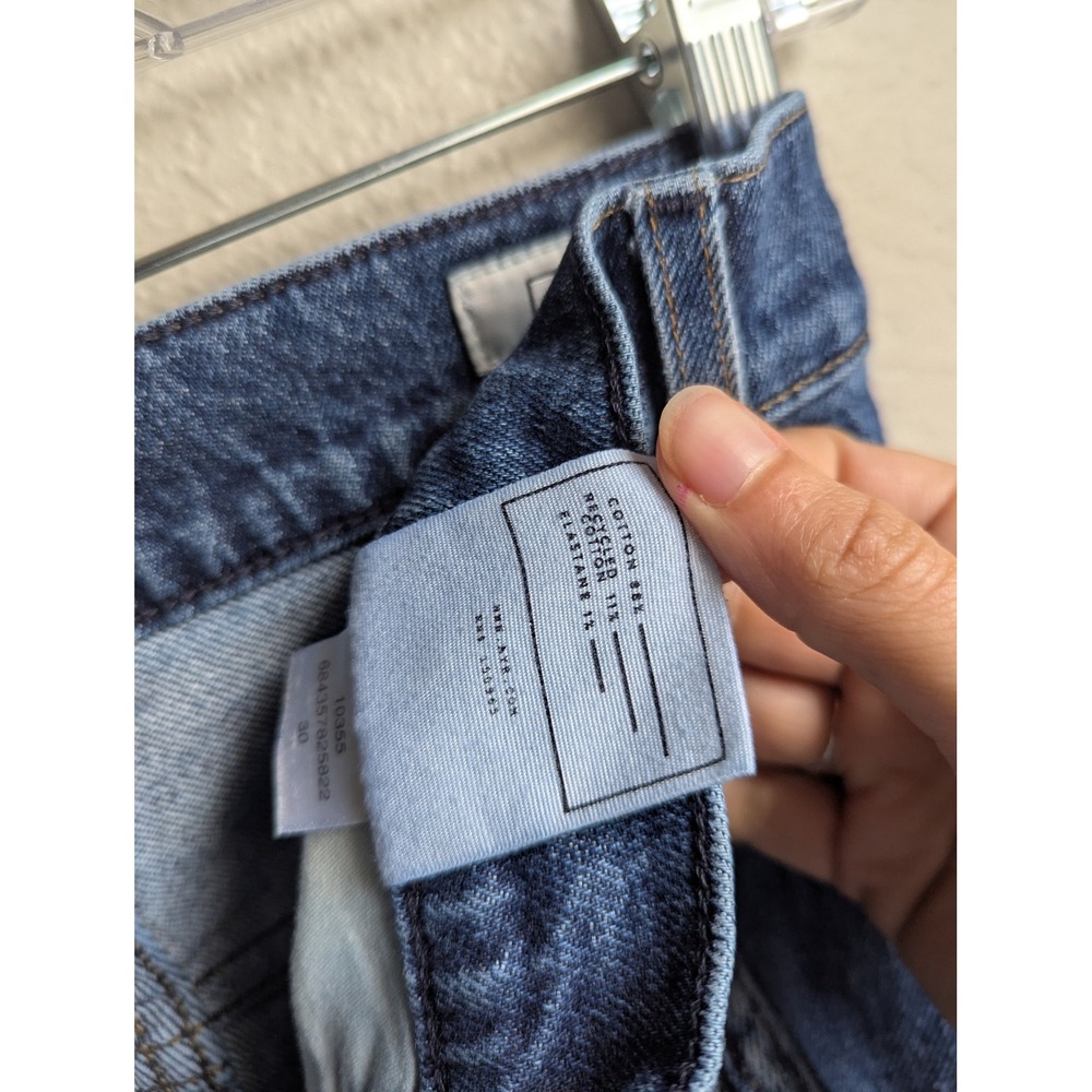 AYR Women's High Rise Jeans - Blue - Picture 8 of 9